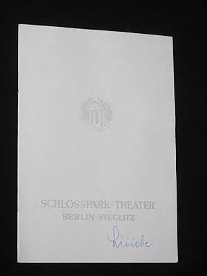 Bild des Verkufers fr Programmheft 130 Schlopark-Theater Berlin 1964/65. Deutsche Erstauffhrung LIIIEBE von Schisgal. Insz.: Rolf Henniger, Bhnenbild: H. W. Lenneweit, Musik: Herbert Baumann, techn. Ltg.: Helmut Petzke. Mit Stefan Wigger, Rolf Schult und Luitgard Im zum Verkauf von Fast alles Theater! Antiquariat fr die darstellenden Knste