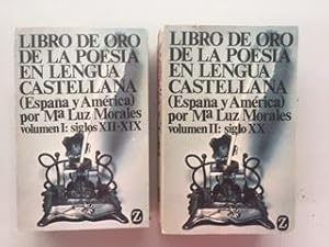 LIBRO DE ORO DE LA POESIA EN LENGUA CASTELLANA (ESPAÑA Y AMERICA) - 2 TOMOS