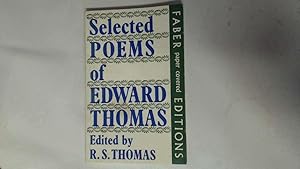 Seller image for Selected Poems of Edward Thomas. Ed. R S Thomas. for sale by Goldstone Rare Books