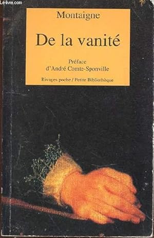 Bild des Verkufers fr DE LA VANITE - ESSAIS LIVRE III - CHAPITRE 9 zum Verkauf von Le-Livre