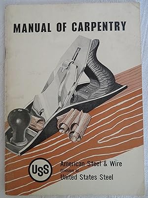 Imagen del vendedor de Manual of Carpentry a la venta por Book Catch & Release