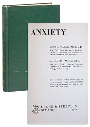 Bild des Verkufers fr Anxiety zum Verkauf von Lorne Bair Rare Books, ABAA