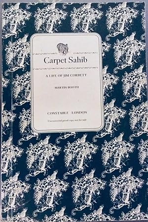 Carpet Sahib signed proof copy