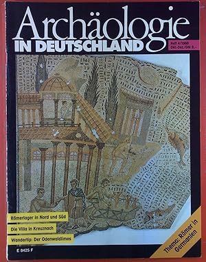 Imagen del vendedor de Archologie in Deutschland. HEFT 4/1986, Oktober-Dezember, INHALT: Rmer in Germanien - Wandertip: Der Odenwaldlilmes. a la venta por biblion2