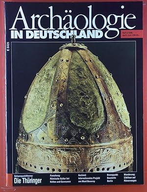 Imagen del vendedor de Arch�ologie in Deutschland. HEFT 2/1996, April-Juni, Schwerpunktthema: Die Th�ringer. a la venta por biblion2