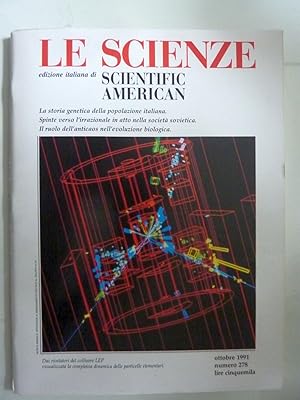 LE SCIENZE Edizione italiana di SCIENTIFIC AMERICAN numero 278 Ottobre 1991