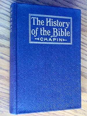 Seller image for The History of the Bible for sale by Livresse