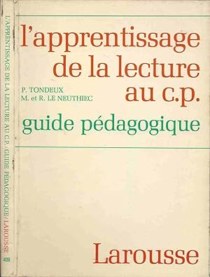 Seller image for L'apprentissage de la lecture au C.P. : Guide pdagogique for sale by LiBooks