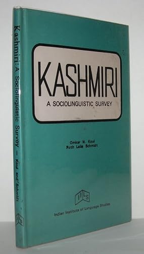 Seller image for KASHMIRI A Sociolinguistic Study for sale by Evolving Lens Bookseller