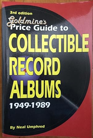 Seller image for Goldmine's Price Guide to Collectible Record Albums, 1949-89 for sale by Molly's Brook Books