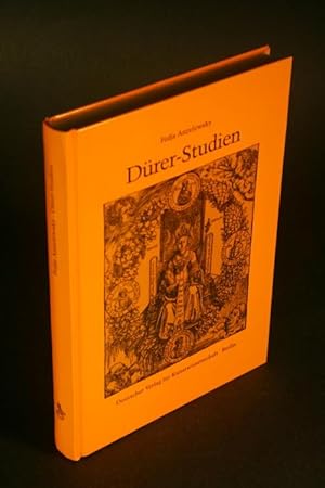 Seller image for Drer-Studien. Untersuchungen zu den ikonographischen und geistesgeschichtlichen Grundlagen seiner Werke zwischen den beiden Italienreisen. for sale by Steven Wolfe Books