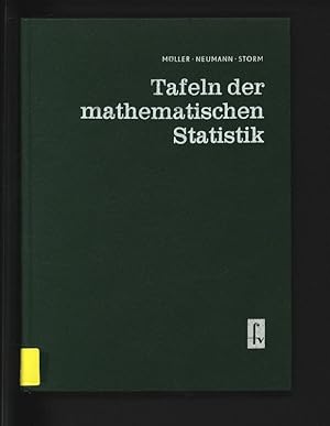 Bild des Verkufers fr Tafeln der mathematischen Statistik. zum Verkauf von Antiquariat Bookfarm