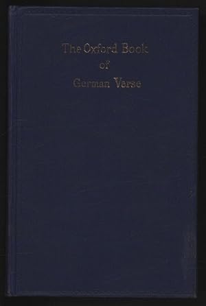 Bild des Verkufers fr Das Oxforder Buch Deutscher Dichtung vom 12ten bis zum 20sten Jahrhundert. zum Verkauf von Antiquariat Bookfarm