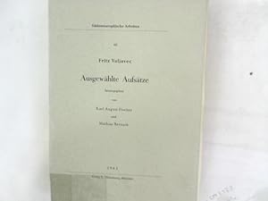 Seller image for Ausgewhlte Aufstze. Sdosteuropische Arbeiten, 60. for sale by Antiquariat Bookfarm