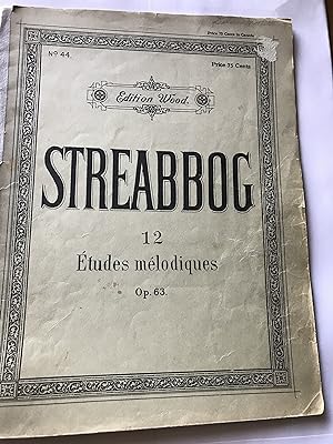 Seller image for Premieres etudes des jeunes pianistes 12 edudes melodiques. for sale by H&G Antiquarian Books
