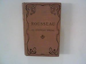 Bild des Verkufers fr Du CONTRAT SOCIAL ou Principes du Droit politique zum Verkauf von ANTIQUARIAT FRDEBUCH Inh.Michael Simon