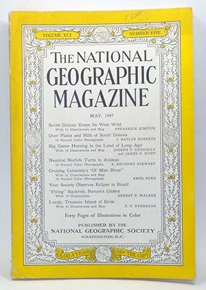 Image du vendeur pour The National Geographic Magazine, Volume 91, Number 5 (May 1947) mis en vente par Cat's Cradle Books