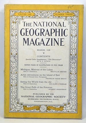 Imagen del vendedor de The National Geographic Magazine, Volume 53, Number 3 (March 1928) a la venta por Cat's Cradle Books