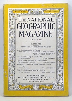 Image du vendeur pour National Geographic Magazine, Volume 54, Number 4 (October 1928) mis en vente par Cat's Cradle Books
