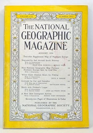 Imagen del vendedor de The National Geographic Magazine, Volume 106, Number 2 (August 1954) a la venta por Cat's Cradle Books