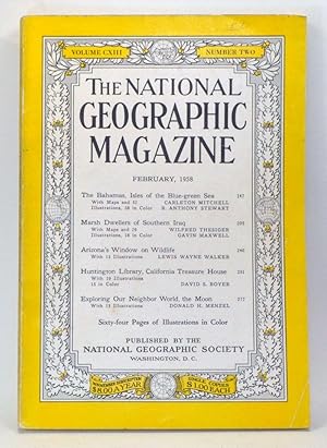 Imagen del vendedor de The National Geographic Magazine, Volume CXIII Number Two (February, 1958) a la venta por Cat's Cradle Books