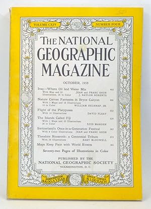 Imagen del vendedor de The National Geographic Magazine, Volume 114, Number 4 (October 1958) a la venta por Cat's Cradle Books
