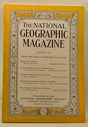 Image du vendeur pour The National Geographic Magazine, Volume 72, Number 2 (August 1937) mis en vente par Cat's Cradle Books