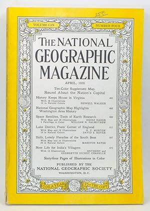 Imagen del vendedor de The National Geographic Magazine, Volume 109, Number 4 (April 1956) a la venta por Cat's Cradle Books