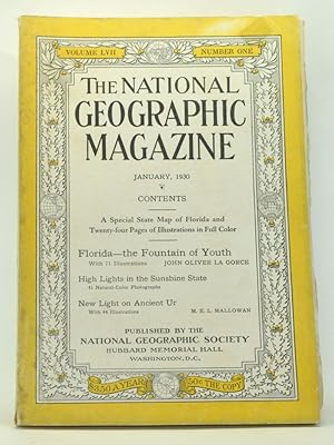 Imagen del vendedor de The National Geographic Magazine, Volume 57, Number 1 (January 1930) a la venta por Cat's Cradle Books