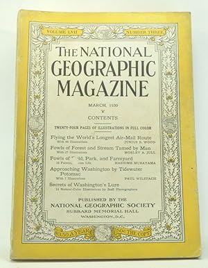 Seller image for The National Geographic Magazine, Volume 57, Number 3 (March 1930) for sale by Cat's Cradle Books