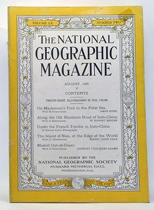 Seller image for The National Geographic Magazine, Volume 60, Number 2 (August 1931) for sale by Cat's Cradle Books