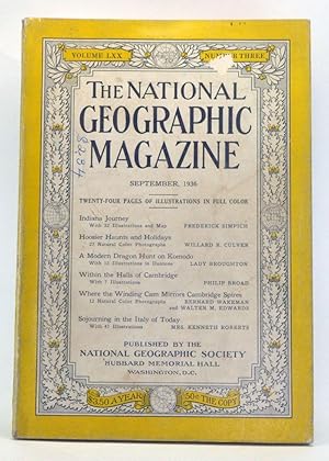 Seller image for The National Geographic Magazine, Volume 70, Number 3 (September 1936) for sale by Cat's Cradle Books
