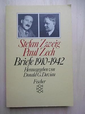 Bild des Verkufers fr Stefan Zweig - Paul Zech: Briefe 1910 - 1942. zum Verkauf von Antiquariat Steinwedel