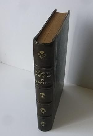 Imagen del vendedor de Hypnotisme et spiritisme. Traduction de Ch. Rossigneux. Bibliothque de philosophie scientifique. Paris. Flammarion. 1911. a la venta por Mesnard - Comptoir du Livre Ancien