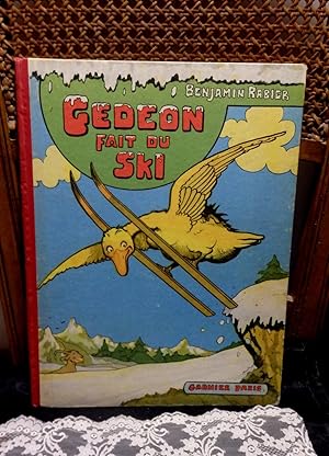 Gédéon fait du ski