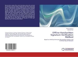 Seller image for Offline Handwritten Signature Verification Method : Based on Artificial Immune Recognition System and Artificial Neural Network for sale by AHA-BUCH GmbH
