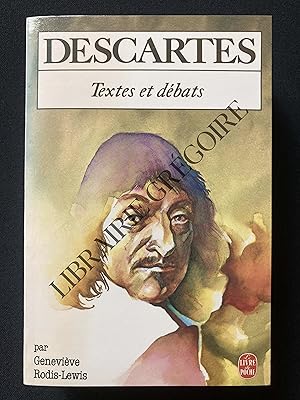 Bild des Verkufers fr DESCARTES Textes et dbats zum Verkauf von Yves Grgoire