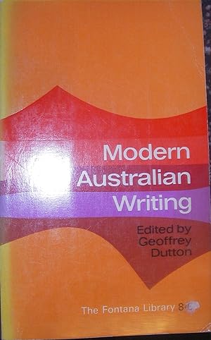 Seller image for Modern Australian Writing ( The Fontana Library 1461L ) for sale by eclecticbooks
