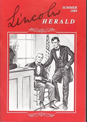 Seller image for Lincoln Herald: Volume 91, No. 2: Summer, 1989 for sale by Dorley House Books, Inc.