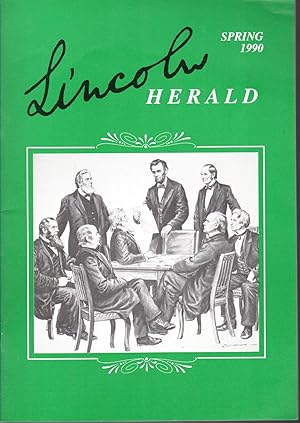 Imagen del vendedor de Lincoln Herald: Volume 92, No. 1: Spring, 1990 a la venta por Dorley House Books, Inc.