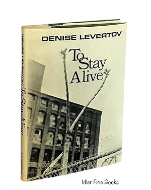 Imagen del vendedor de To Stay Alive a la venta por Idler Fine Books