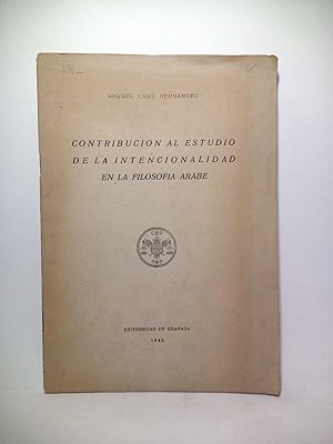 Imagen del vendedor de Contribucin al estudio de la internacionalidad de la filosofa rabe a la venta por Librera Miguel Miranda
