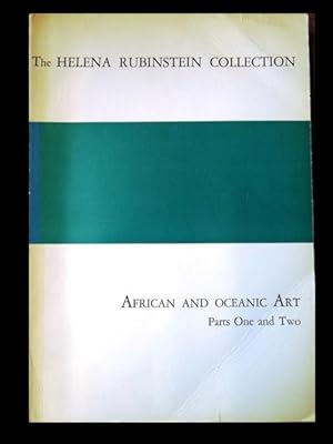 (Auction Catalogue) Parke-Bernet Galleries, April 21 and April 29, 1966. (parts 1 and 2) THE HELE...