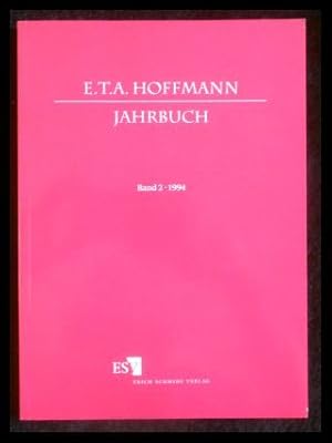 Bild des Verkufers fr E. T. A. Hoffmann-Jahrbuch, Bd.2, 1994 zum Verkauf von ANTIQUARIAT Franke BRUDDENBOOKS