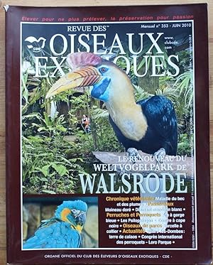 Revue des oiseaux exotiques - Numéro 353 de juin 2010