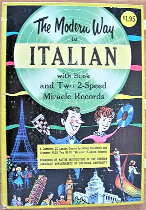 The Modern Way to Italian with Book and Two 2-Speed Miracle Records.