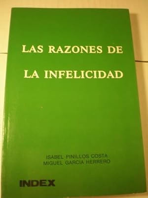 Seller image for Las razones de la infelicidad for sale by Librera Antonio Azorn