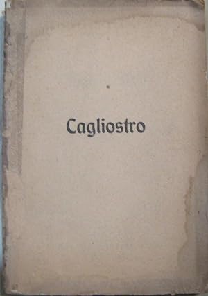 Imagen del vendedor de Cagliostro. Novela film a la venta por Librera Monte Sarmiento