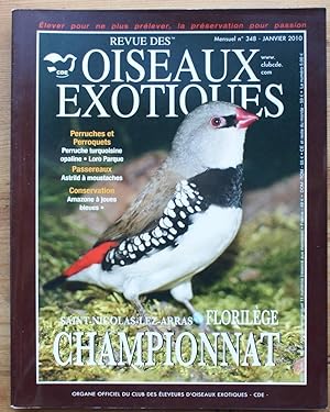 Revue des oiseaux exotiques - Numéro 348 de janvier 2010