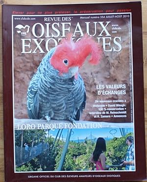 Revue des oiseaux exotiques - Numéro 354 de juillet-août 2010